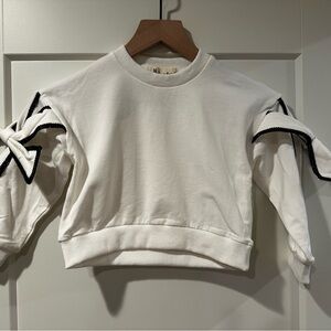 Doe A Dear bow sleeve sweatshirt size 4